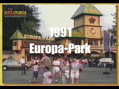 EUROPA PARK 1991: Historical video