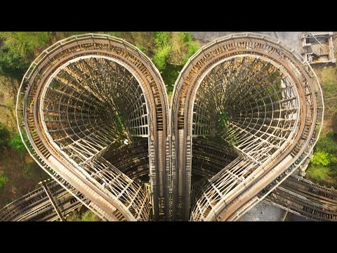 Dronevlucht door een gesloten Efteling ✨ - Efteling